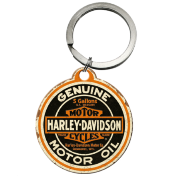 Nostalgic art avaimenperä Harley-Davidson Motor Oil