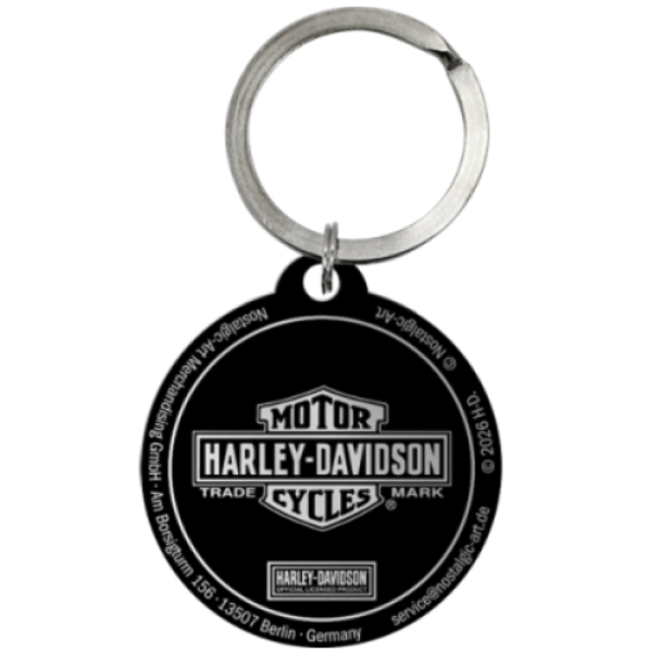 Nostalgic art avaimenperä Harley-Davidson Motor Oil-2
