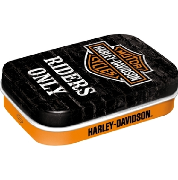 Nostalgic art pastillirasia Harley-Davidson drivers only