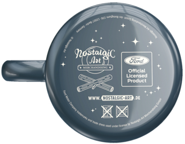 Nostalgic art emalimuki Ford Mustang-2
