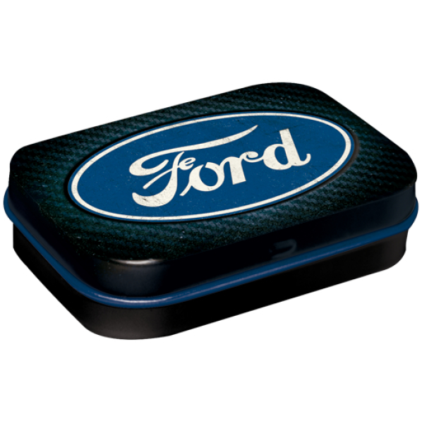 Nostalgic art pastillirasia Ford blue logo
