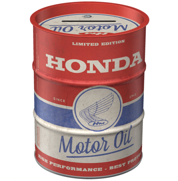 Nostalgic art säästölipas Honda - Motor Oil