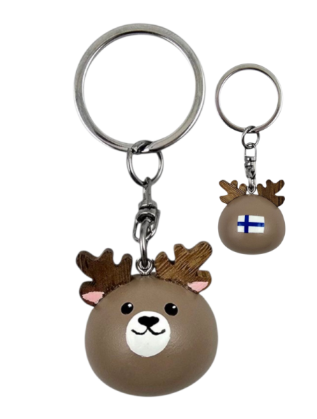 Jovial avaimenperä pyöreä poro