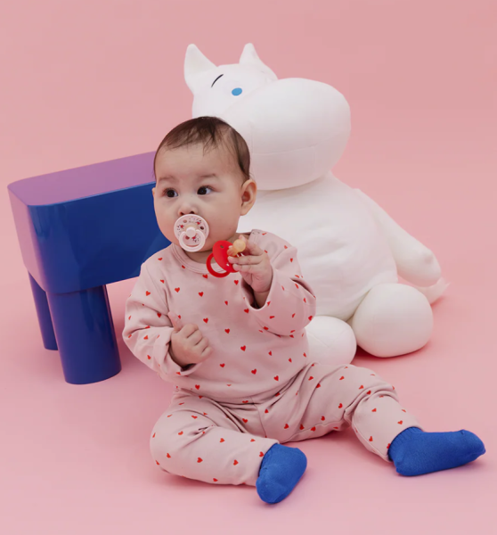 BIBS x Moomin Tuttipakkaus 2kpl Dancing-3