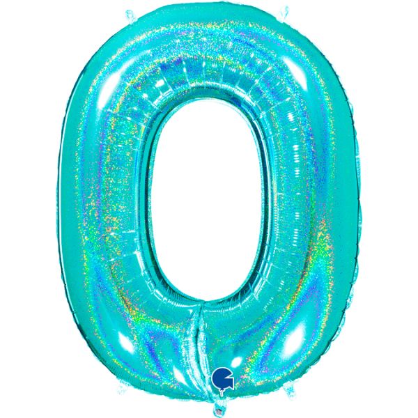 Foliopallo holografinen minttu nro 0