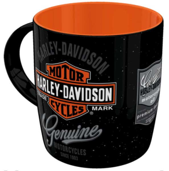 Nostalgic art muki Harley-Davidson - Genuine Motorcycles (M)