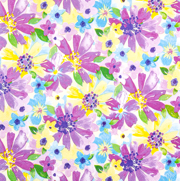 Vibrant Blossoms servetti pieni-2