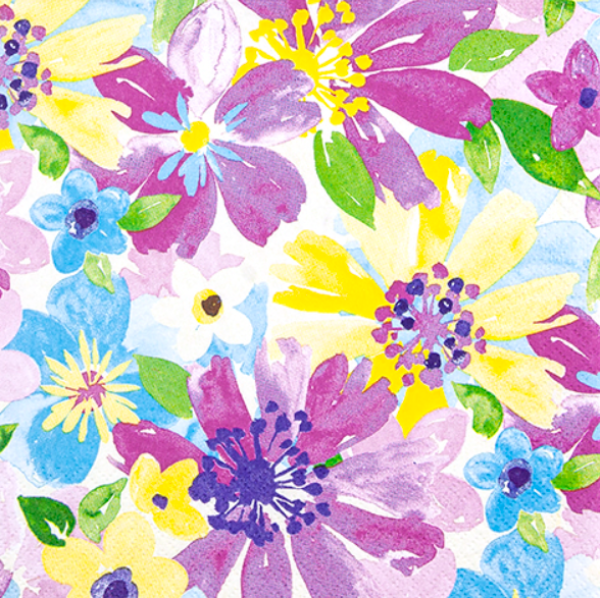 Vibrant Blossoms servetti