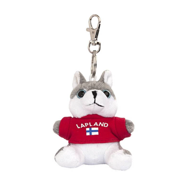 Mikebon Husky pehmo avaimenperä
