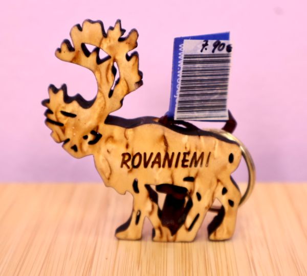 Woodjewel avaimenperä poro mahtisarvi