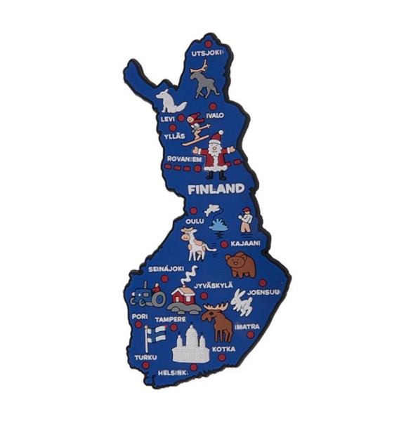 Mikebon Suomi magneetti (S)