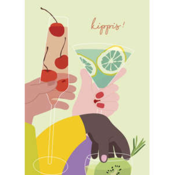 Linnapaperi Kippis! kortti