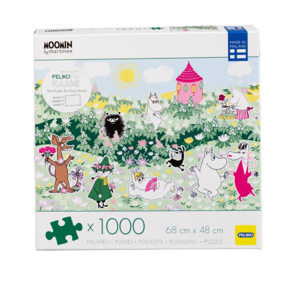 Muumi palapeli 1000 Kukkatarha