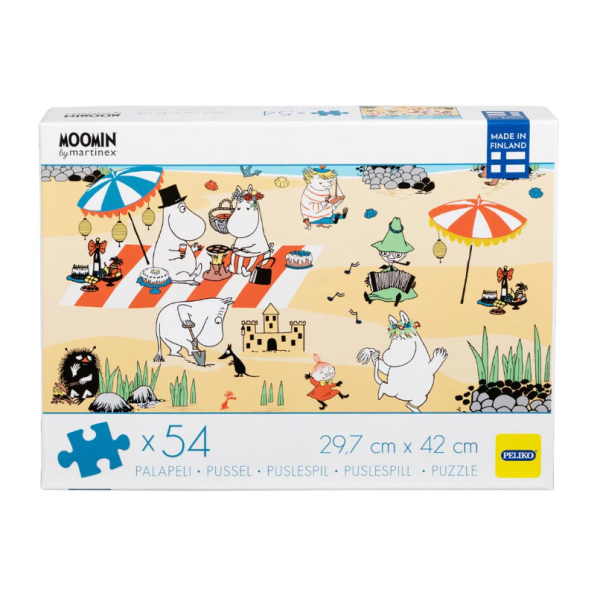Muumi palapeli 54 Rantapäivä