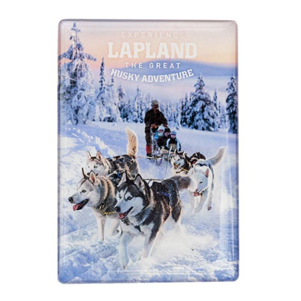 Mikebon magneetti Experience Lapland huskyvaljakko