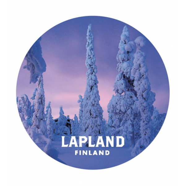 Mikebon magneetti Lapland Finland pyöreä