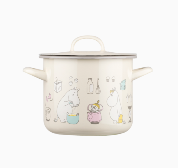 Muurla Muumi Bon Appétit emalikattila 2,5L-2