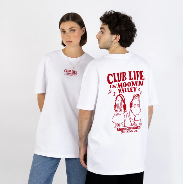 Aikuisten t-paita Club Life-2