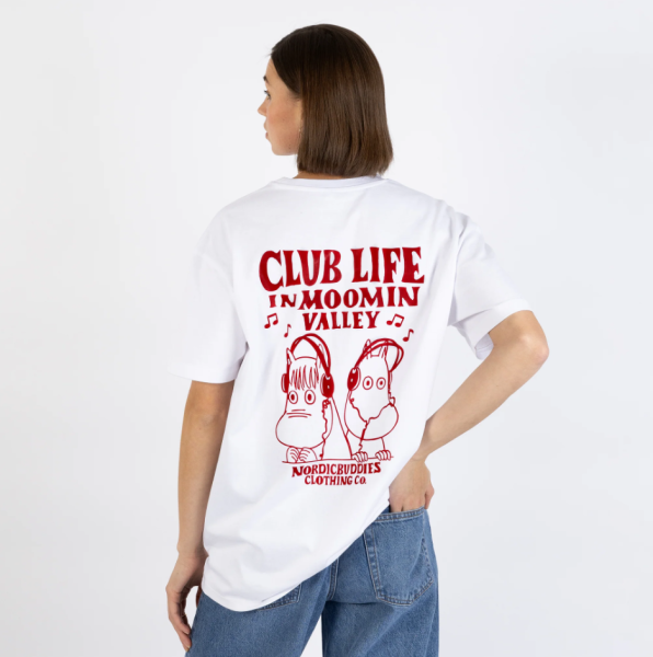 Aikuisten t-paita Club Life-5