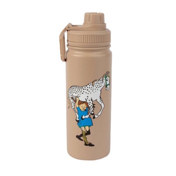 Peppi Pitkätossu termospullo beige