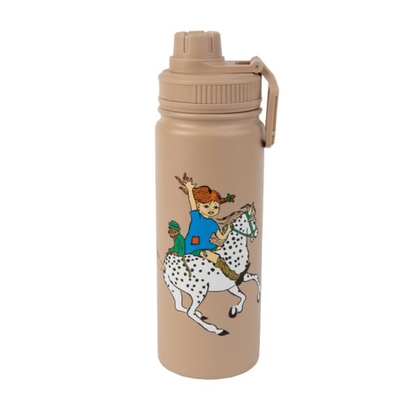 Peppi Pitkätossu termospullo beige-2