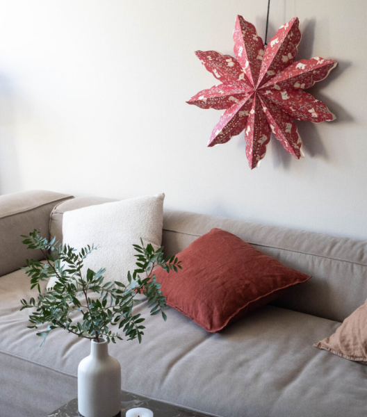 Muumi paperitähti 65cm punainen-4