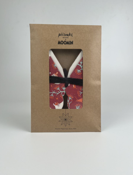 Muumi paperitähti 40cm punainen-2