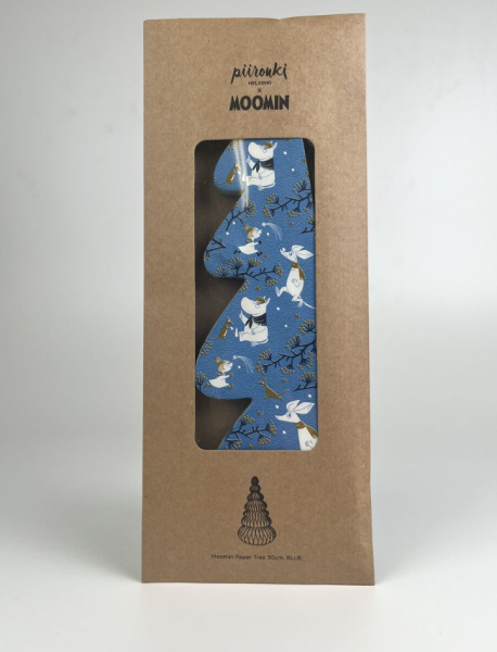 Muumi paperikuusi 30cm sininen-3