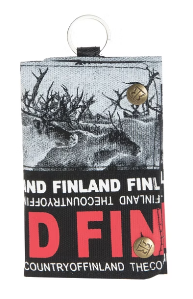 Robin Ruth lompakko Finland porot musta