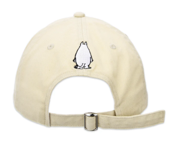 Aikuisten lippis Äkänen Muumipeikko beige-2