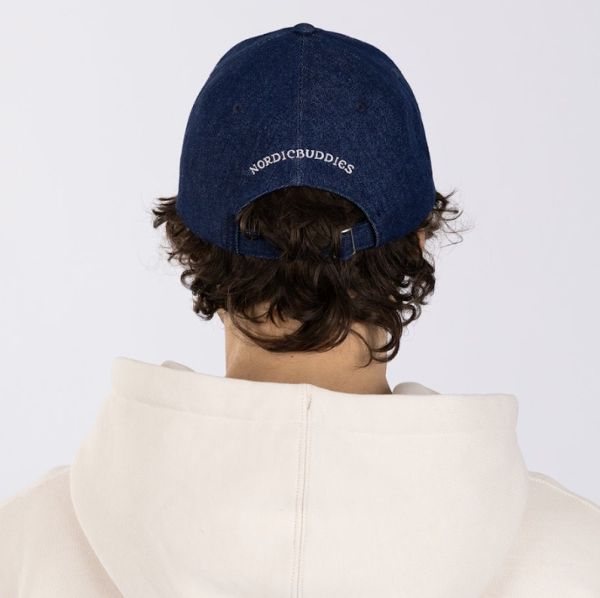 Aikuisten lippis denim Muumien tanssit (S)-2