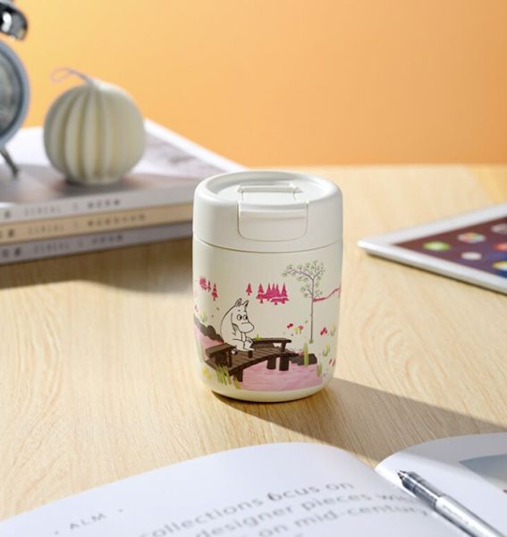 Termosmuki Muumi valko-pinkki 320 ml-2