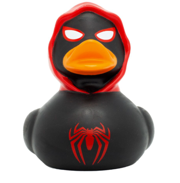 Ankka Spiderman musta