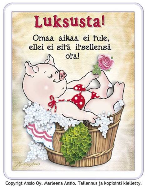 Ansio Lyyli Luksusta magneetti