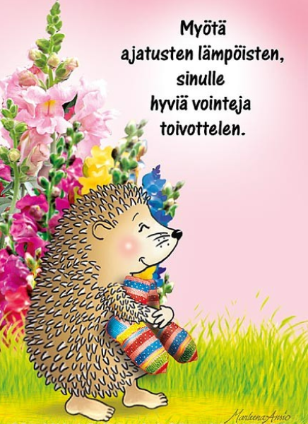 Ansio Siili ajatusten lämpöisten kortti