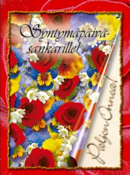 Ansio Syntymäpäiväsankarille kortti