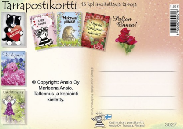 Ansio Onnea tarrakortti-2