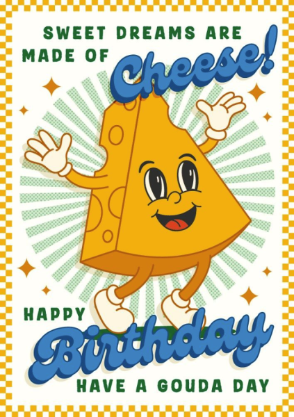 Artfile cheese! kortti
