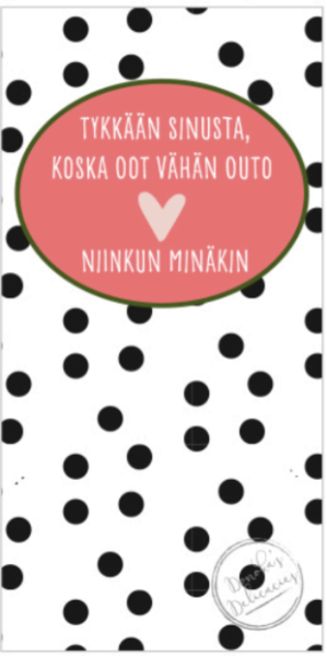 Donoka maitosuklaa oot vähän outo