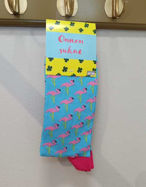 Donoka sukat Onnen sukat pikku flamingo-2