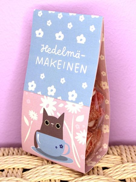 Donoka hedelmämakeinen Mustakissa