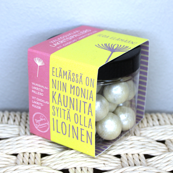 Donoka lakupallero olla iloinen