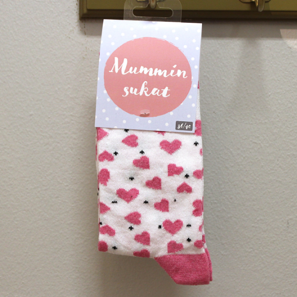 Donoka sukat Mummin sukat sydän
