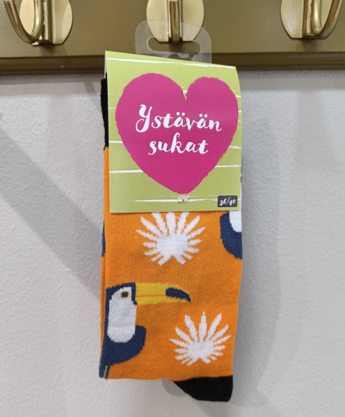 Donoka sukat Ystävän sukat tukaani
