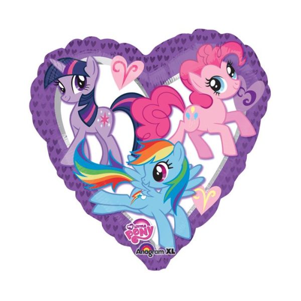 Foliopallo My little pony sydän