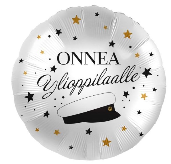 Foliopallo onnea ylioppilaalle lakki