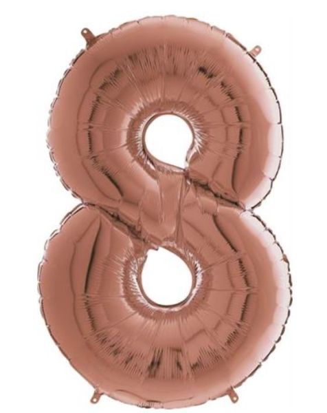 Foliopallo grabo ruusukulta nro 8 (66cm)
