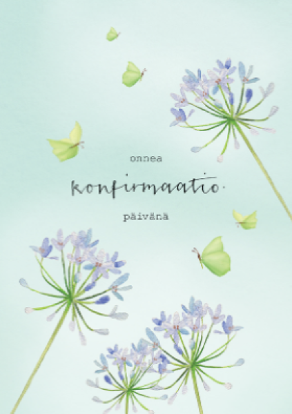 Henna Adel Konfirmaatio vainonputki kortti