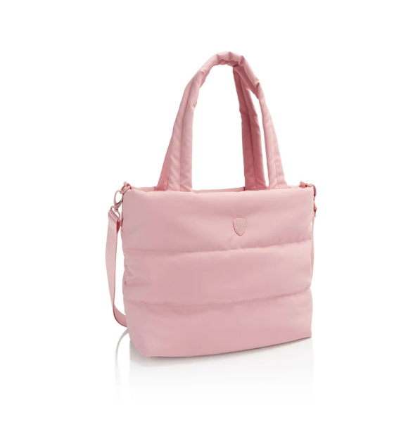 Heys puffer tote laukku rose