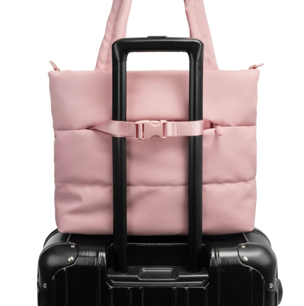 Heys puffer tote laukku rose-4